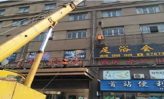 丰城安装较高的门店招牌有什么好的方法？