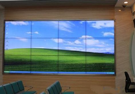 丰城液晶拼接屏的另类用法。